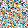   1 Bag Printed Glass Cabochons GGLA-PH0001-48-1