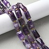 Natural Amethyst Beads Strands G-N327-06-41-5