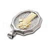 Brass Pendants KK-D367-05PG-A-2
