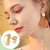 Unicraftale 20Pcs 304 Stainless Steel Stud Earring Findings STAS-UN0059-04-6