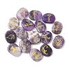 16Pcs 16 Styles Natural Amethyst Display Decorations G-F786-02A-01-1