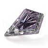 Embossed Glass Rhinestone Pendants GLAA-J101-01A-001VL-4