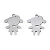 Non-Tarnish 201 Stainless Steel Pendants STAS-T044-270P-2