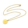 Constellation Pendant Necklaces NJEW-S422-04G-05-3
