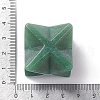 Natural Green Aventurine Sculpture Healing Crystal Merkaba Star Ornament G-C110-08C-3