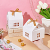 House Shape Cardboard Candy Storage Box CON-WH0084-89A-3