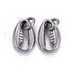 Non-Tarnish 304 Stainless Steel Charms STAS-L218-18P-2