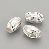 925 Sterling Silver Beads STER-S002-17-7x4mm-1