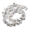 Natural Baroque Keshi Pearl Beads Strands PEAR-P064-06D-04A-3