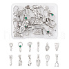 24Pcs 12 Style Brass Ice Pick Pinch Bails KK-TA0001-18-1