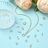 20Pcs Brass Cubic Zirconia Charms ZIRC-YW0001-12-5