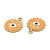 PVD Vacuum Plating 201 Stainless Steel Enamel Pendants STAS-J401-VC844-3