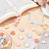 SUNNYCLUE 32pcs 8 colors UV Plating Acrylic Beads MACR-SC0001-48-4
