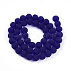 Transparent Glass Beads Strands GLAA-T032-T8mm-MD15-2