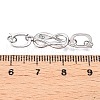 925 Sterling Silver Fold Over Clasps STER-T007-109P-3