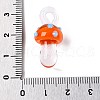 Handmade Lampwork Pendants LAMP-T021-18D-3