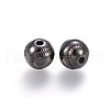Brass Enamel Beads KK-L179-06B-2