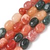 Dyed Natural Malaysia Jade Beads Strands G-P528-I08-01-1