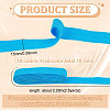 BENECREAT 25 Yards 10 Colors Flat Polyester Elastic Cord OCOR-BC0005-85-2
