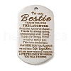Non-Tarnish 201 Stainless Steel Pendants STAS-L079-01P-04-1