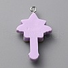 Opaque Resin Pendants RESI-CJC0011-27C-2