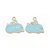 Alloy Enamel Pendants ENAM-G213-22LG-03-2