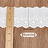 DELORIGIN 8 Yards Cotton Embroidery Flower Lace Ribbon OCOR-DR0001-04-2