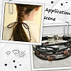 CALFOVERA 1 Roll Cowhide Leather Jewelry Cord WL-CL0001-03A-02-6