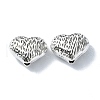 Tibetan Style Alloy Beads TIBEB-F065-08AS-10-1