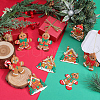 SUNNYCLUE 1Set Christmas Plastic Pendants DIY-SC0026-46C-4