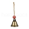 Christmas Iron Bell Hanging Ornaments HJEW-JM02443-1