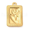 Ion Plating(IP) 304 Stainless Steel Pendants STAS-D084-19G-2