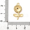 Brass Micro Pave Cubic Zirconia Pendants KK-I276-04G-05-3