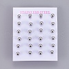 Tarnish Resistant 304 Stainless Steel Ball Stud Earrings EJEW-F0061-06E-P-2