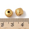 Matte Gold Color 925 Sterling Silver Beads STER-R014-06G-2