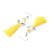 Angel 304 Stainless Steel Dangle Earrings EJEW-MZ00410-02-3