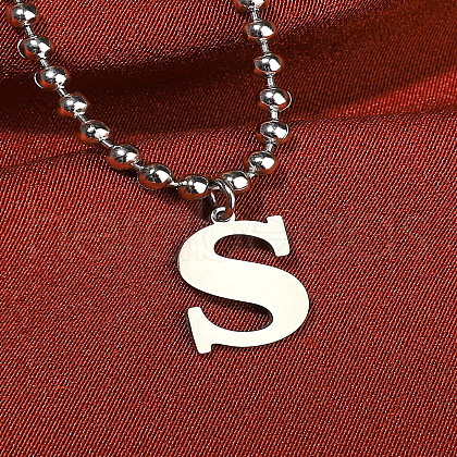Alloy Ball Chain Pendant Anklets WG75F11-01-1