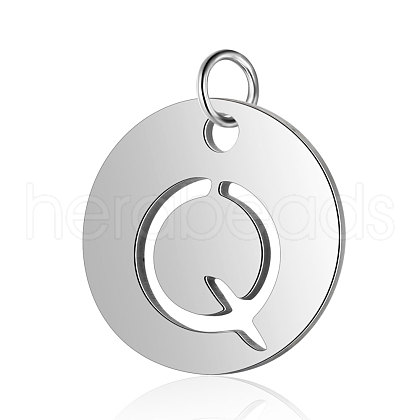 Non-Tarnish 304 Stainless Steel Charms STAS-S105-T514S-Q-1