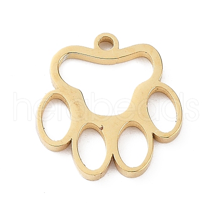 304 Stainless Steel Charms STAS-Z054-01G-1