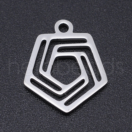 Non-Tarnish 201 Stainless Steel Charms STAS-N090-JN793-1-1