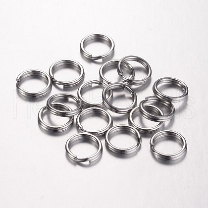 Tarnish Resistant 304 Stainless Steel Split Rings STAS-D438-01-1