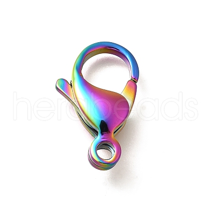 316 Stainless Steel Lobster Claw Clasps STAS-D288-09RC-1