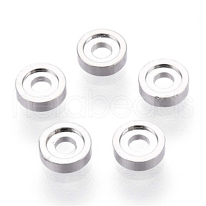 Brass Spacer Beads KK-T075-61P-1