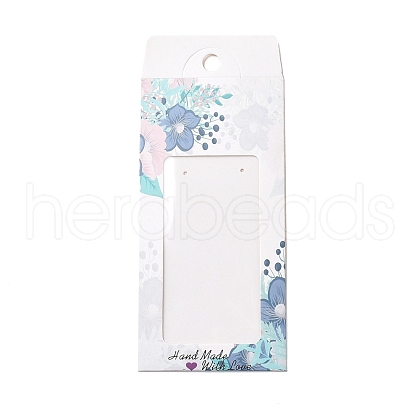 Paper Jewelry Display Cards DIY-B061-10I-1