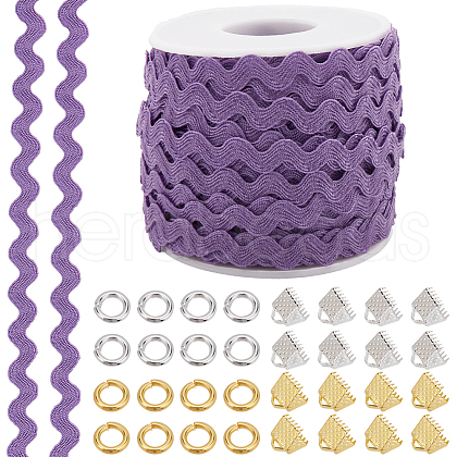 Gorgecraft 1 Strand Wave Bending Fringe Trim FIND-GF0006-65D-1