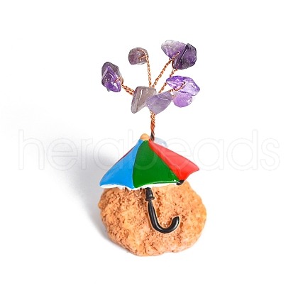 Resin Display Decorations DJEW-PW0009-025H-1