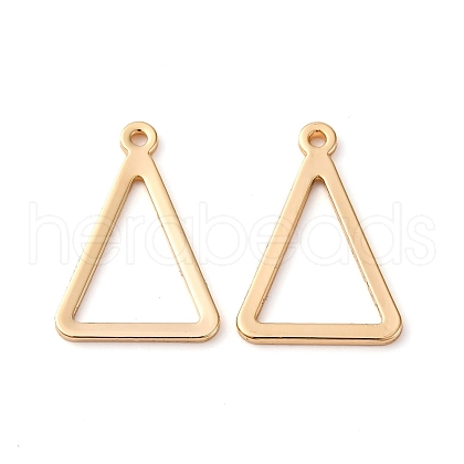 Brass Pendants KK-R223-13G-1