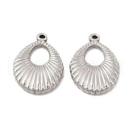 Non-Tarnish 304 Stainless Steel Pendants STAS-E182-23P-1
