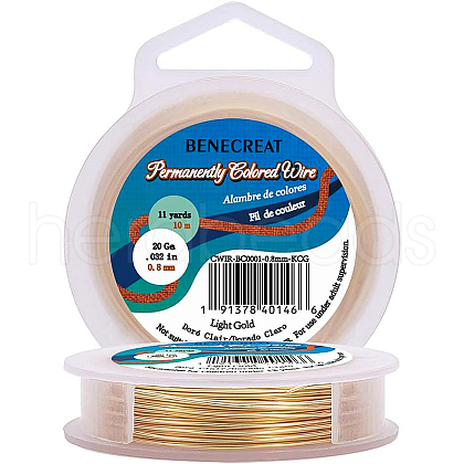 Round Craft Copper Wire CWIR-BC0001-0.8mm-KCG-1
