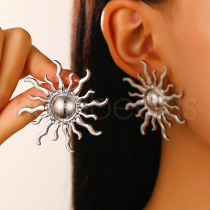 Alloy Stud Earrings WG153F0-06-1
